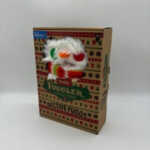 Fuggler Festive Fuggs SNOWMAN Funny Ugly Monster 9" Collectible Plush Toy